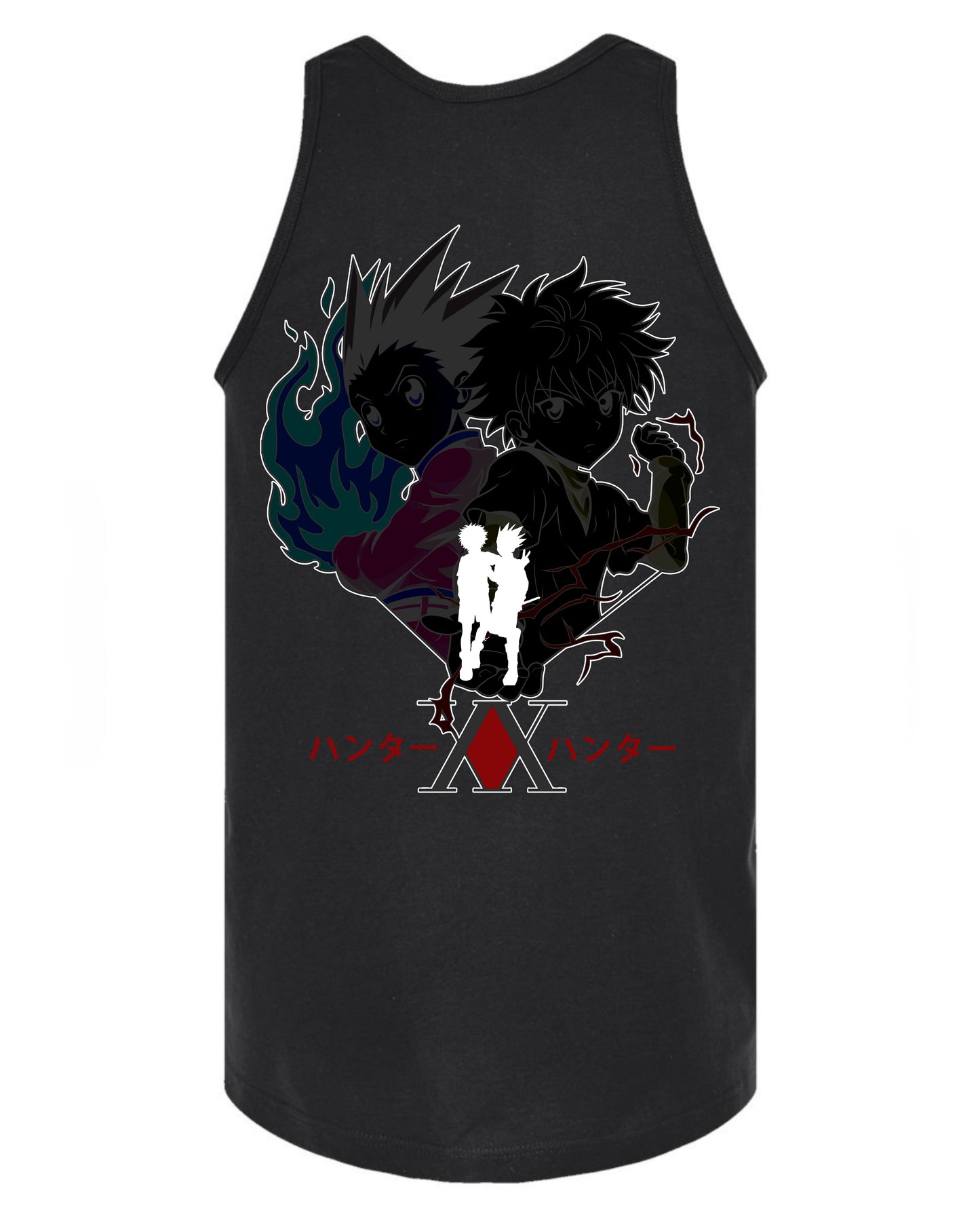 Hunter X Hunter Inverted Tank Top - Black