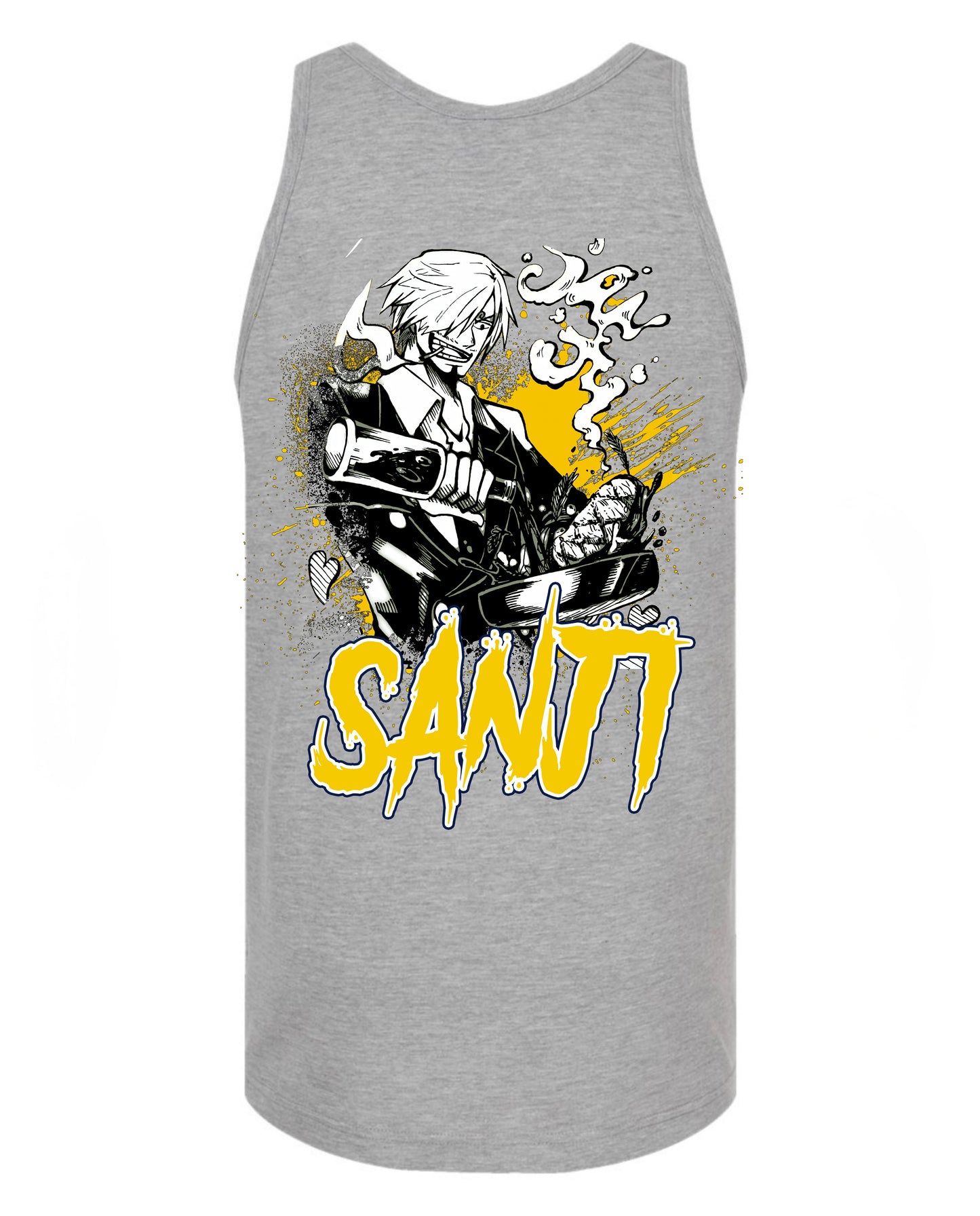 Sanji cooking Tank Top - Grey