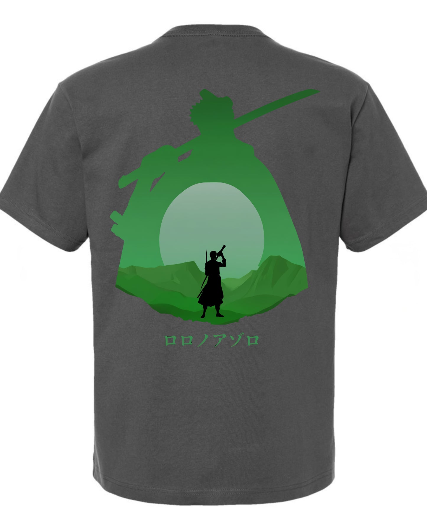 Zoro 2 in 1 T-Shirt - Dark Grey