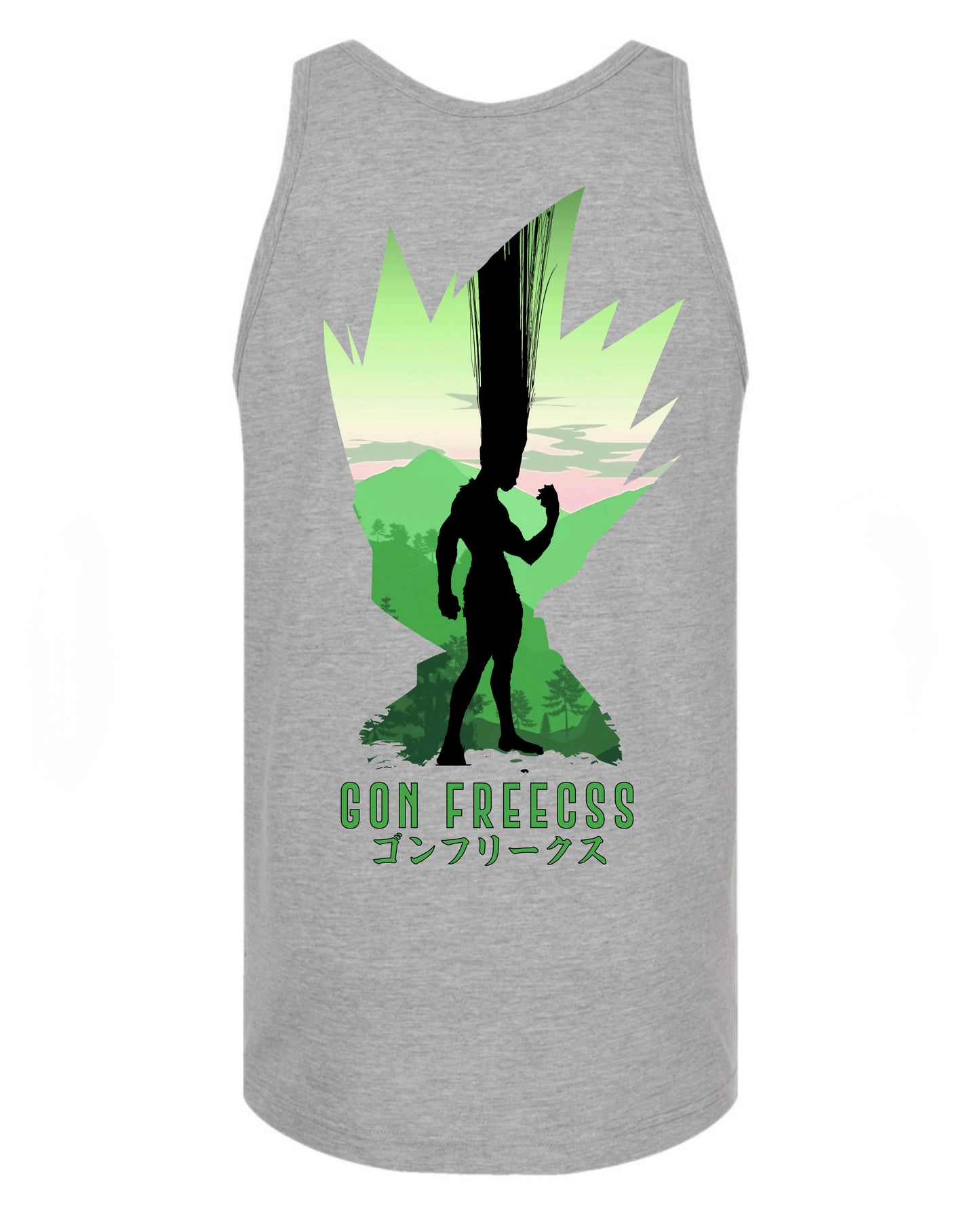 Gon 2 in 1 Tank Top - Grey