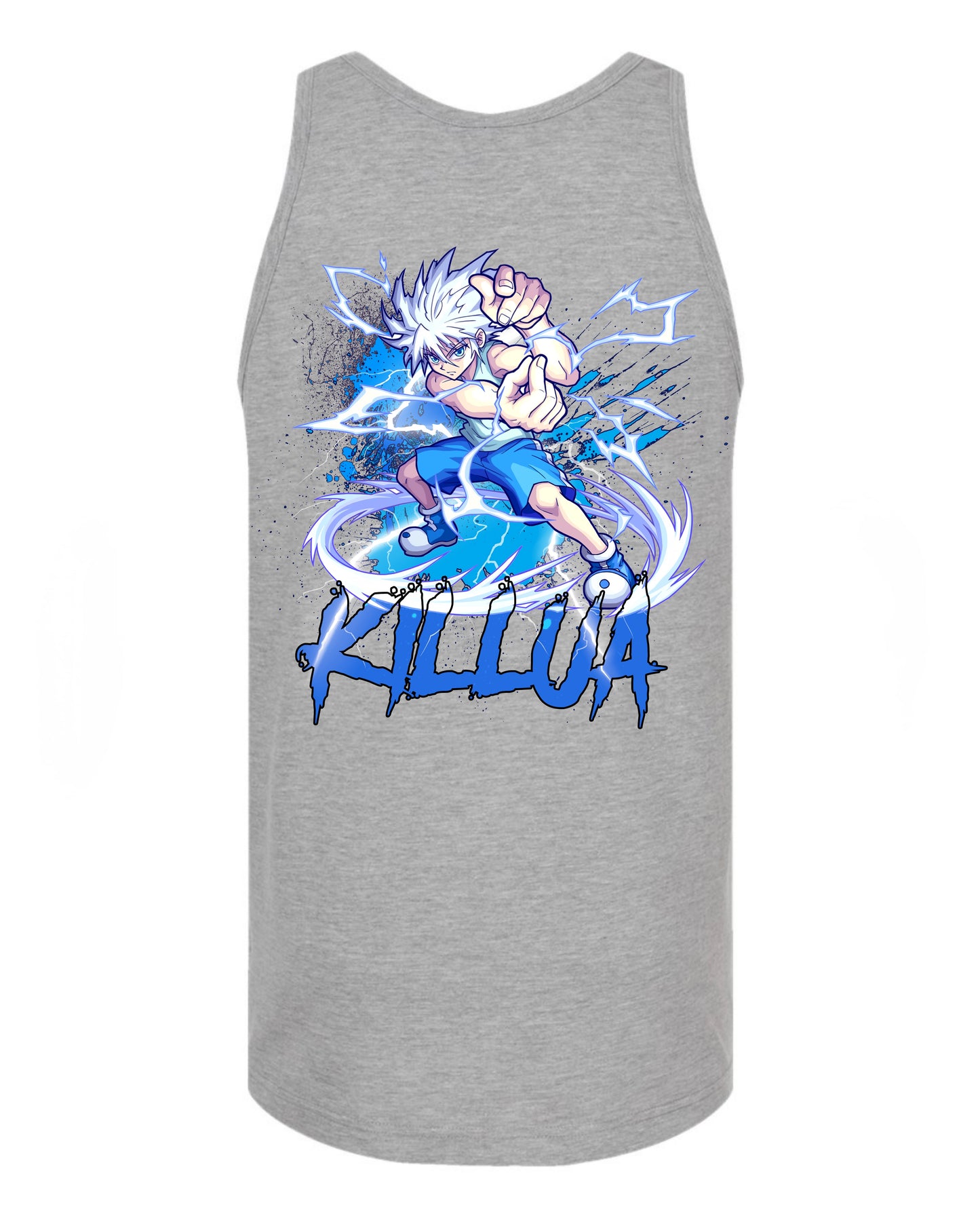 Godspeed Killua Tank Top - Grey