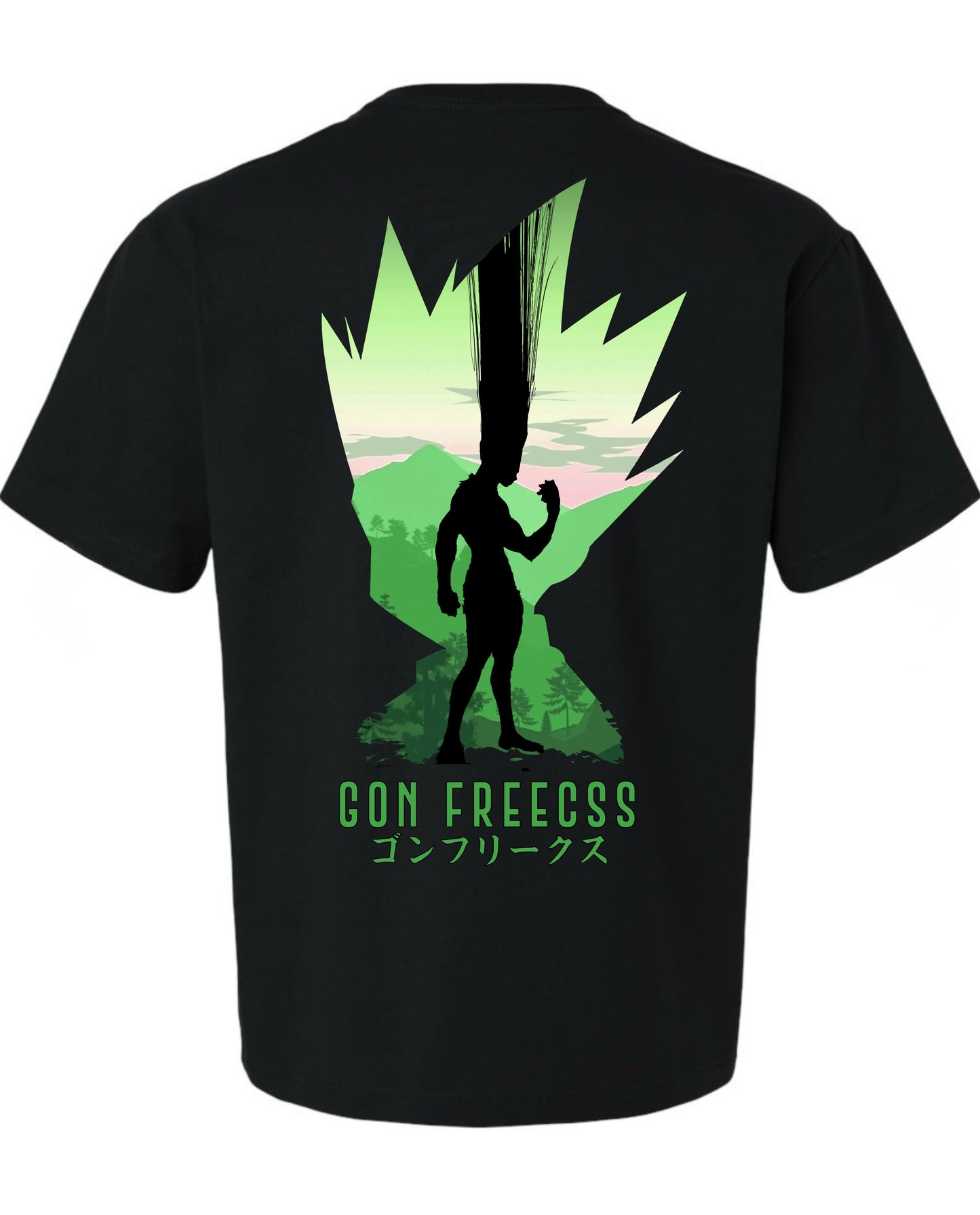 Gon 2 in 1 T-Shirt - Black