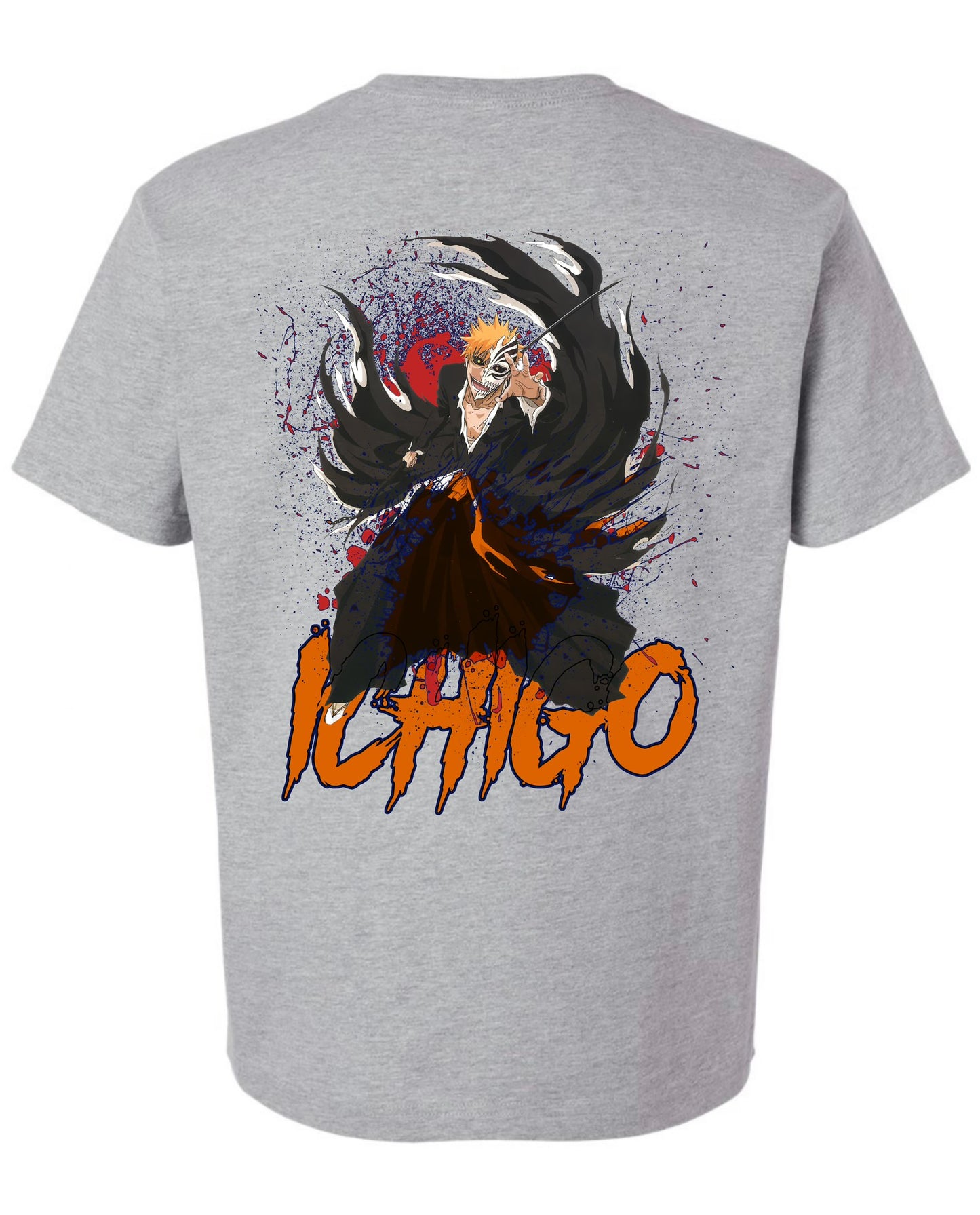 Ichigo Kurosaki T-Shirt - Grey