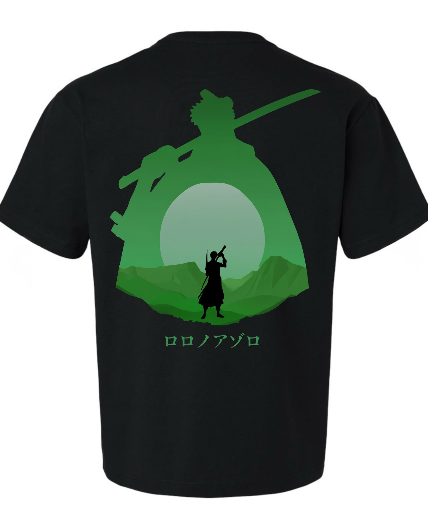 Zoro 2 in 1 T-Shirt - Black
