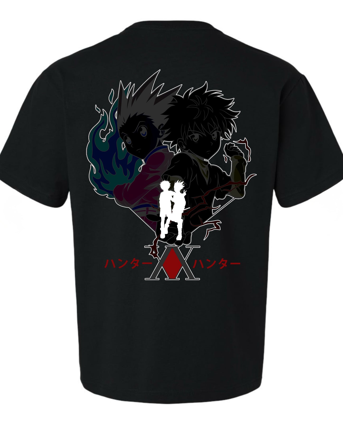 Hunter X Hunter Inverted T-Shirt - Black