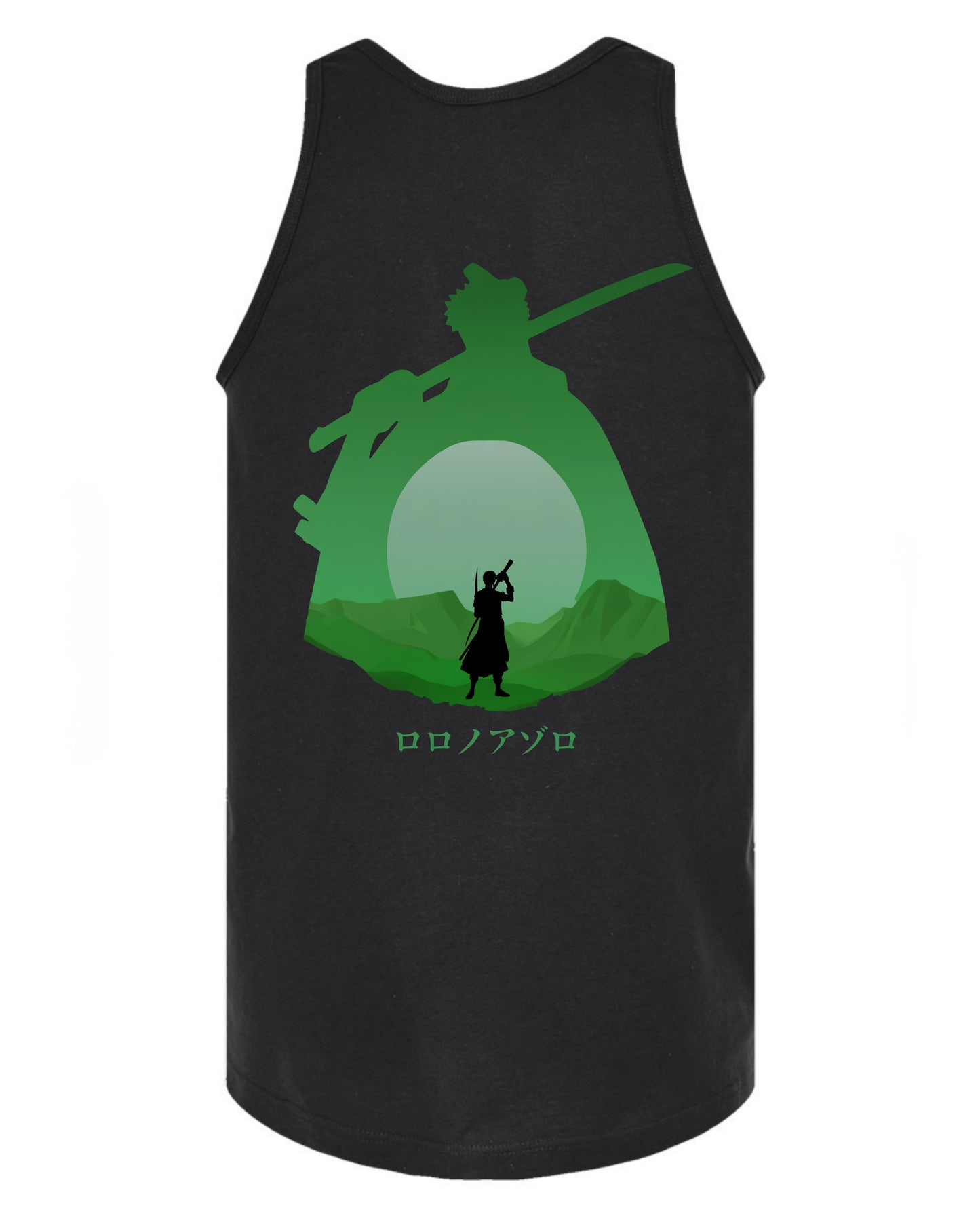 Zoro 2 in 1 Tank Top - Black