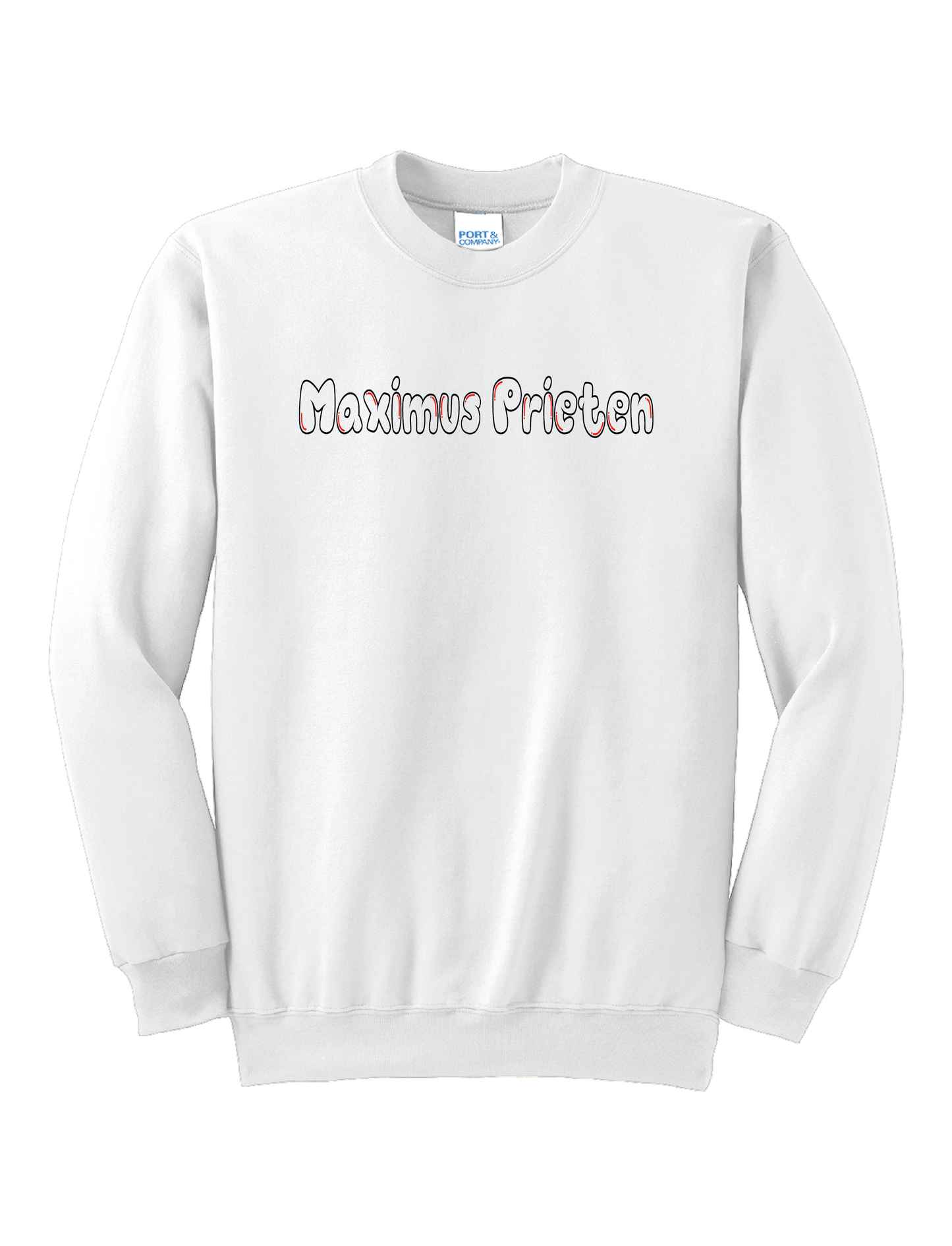 “Blood Manipulation” Embroidered Sweater