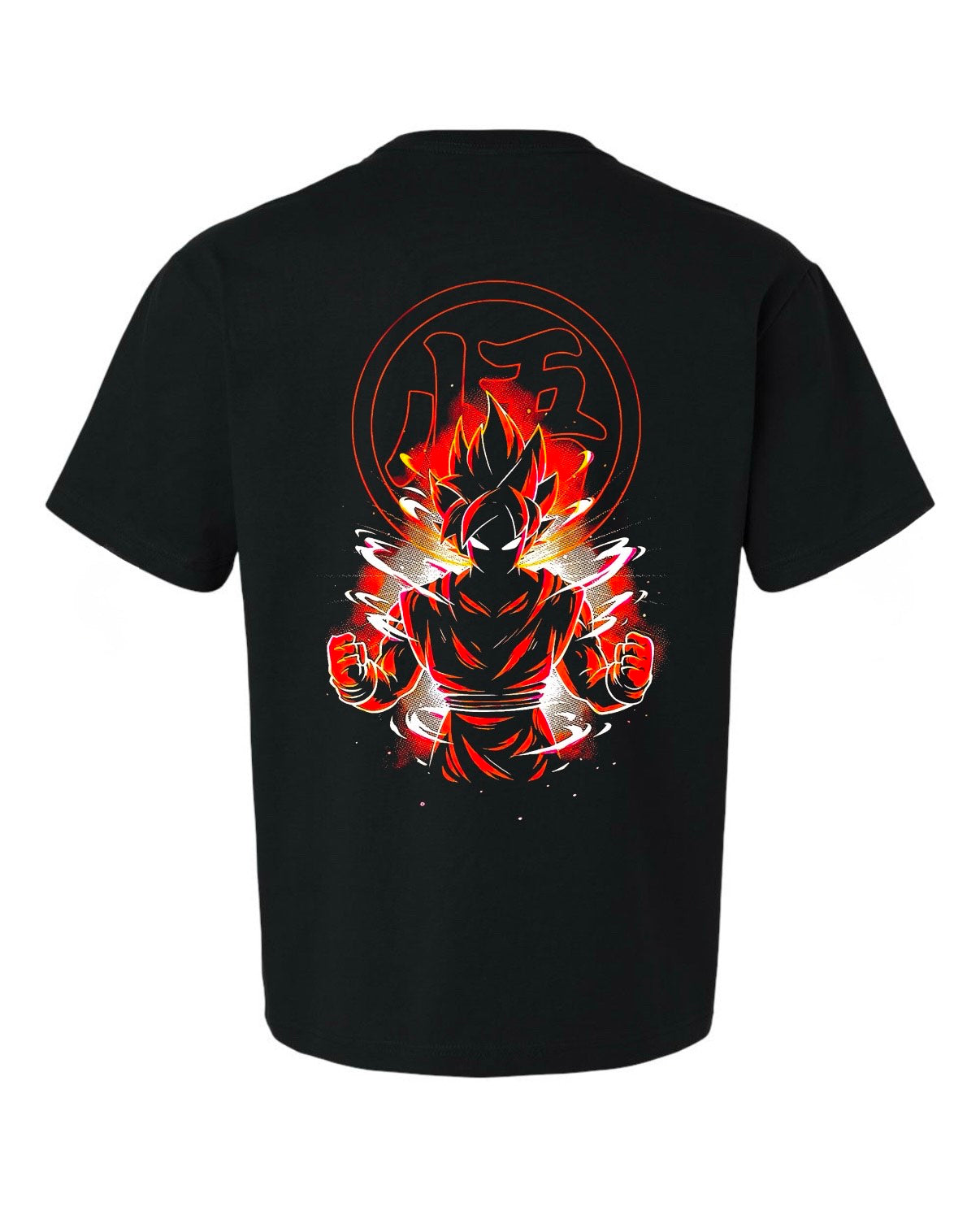 "Orange Saiyan" Oversized Tee