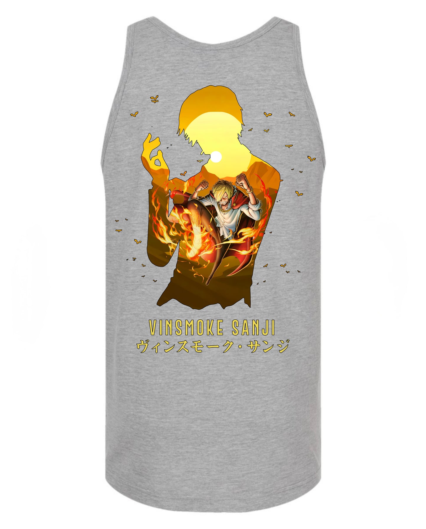 Vinsmoke Sanji Tank Top - Grey