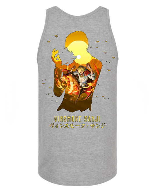 Vinsmoke Sanji Tank Top - Grey
