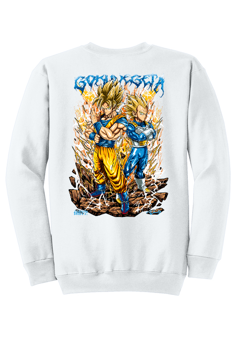 “Saiyan Brothers” Embroidered Sweater