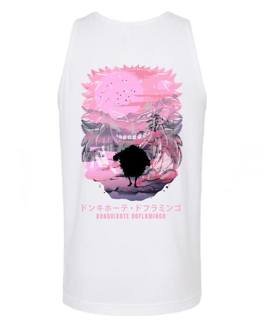Doflamingo 2 in 1 Tank Top - White