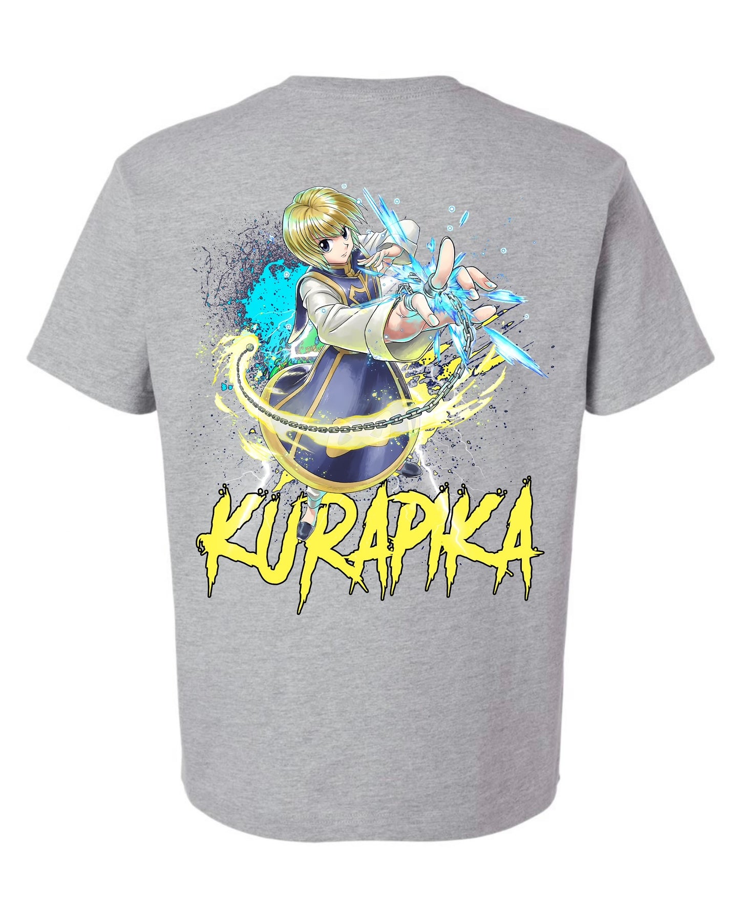 Kurapika splash T-Shirt - Grey