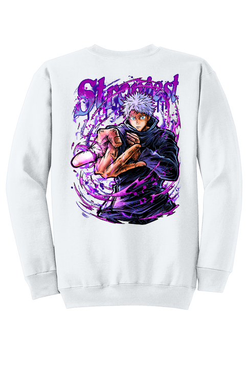 “Strongest” Embroidered Sweater