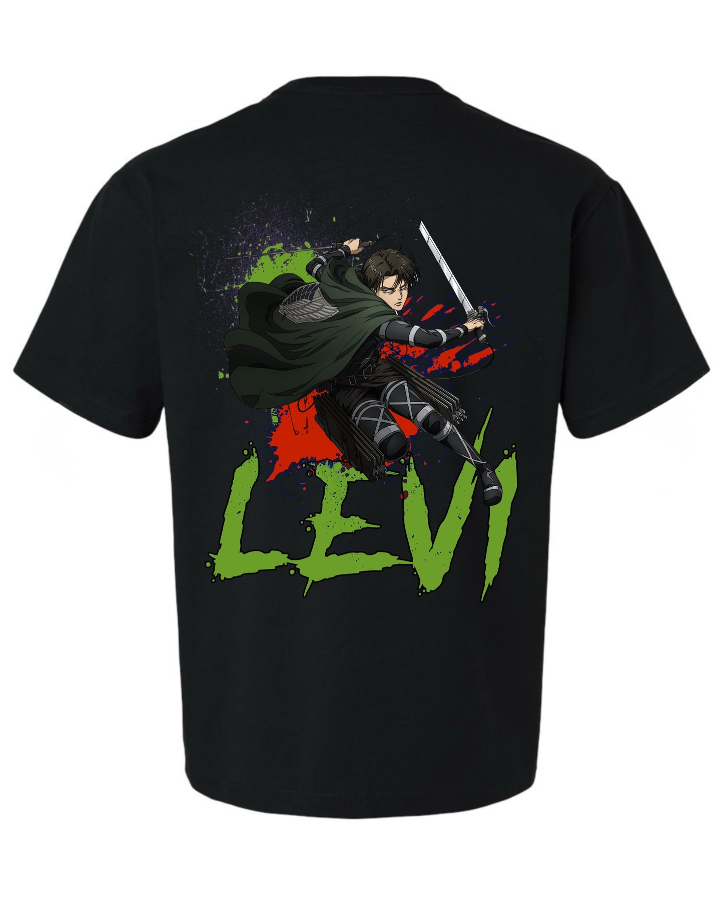 Captain Levi T-Shirt - Black
