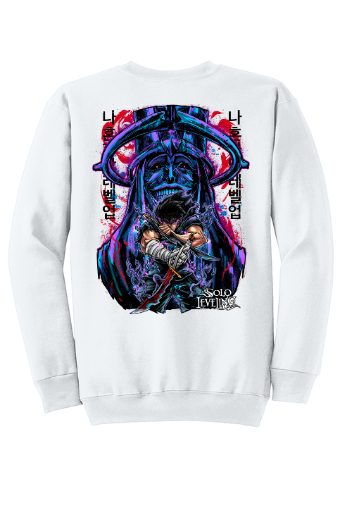“Level Up” Embroidered Sweater