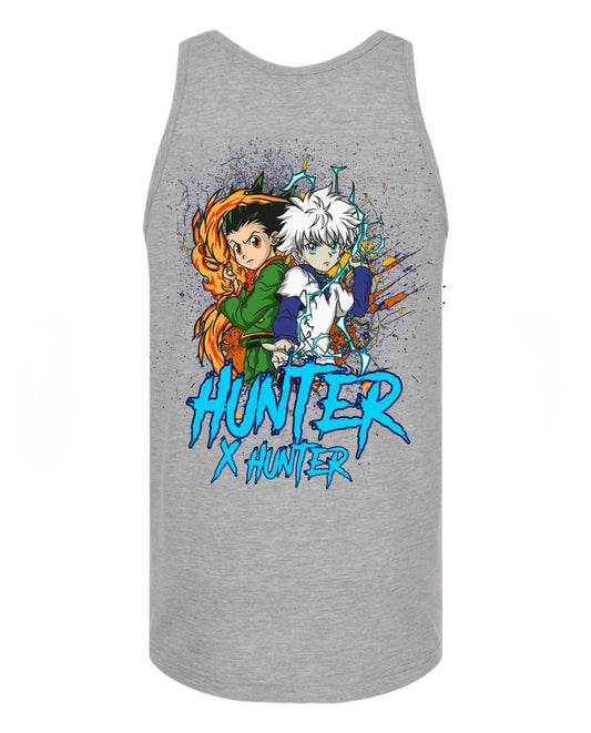 Hunter X Hunter Killua and Gon Tank Top - Grey