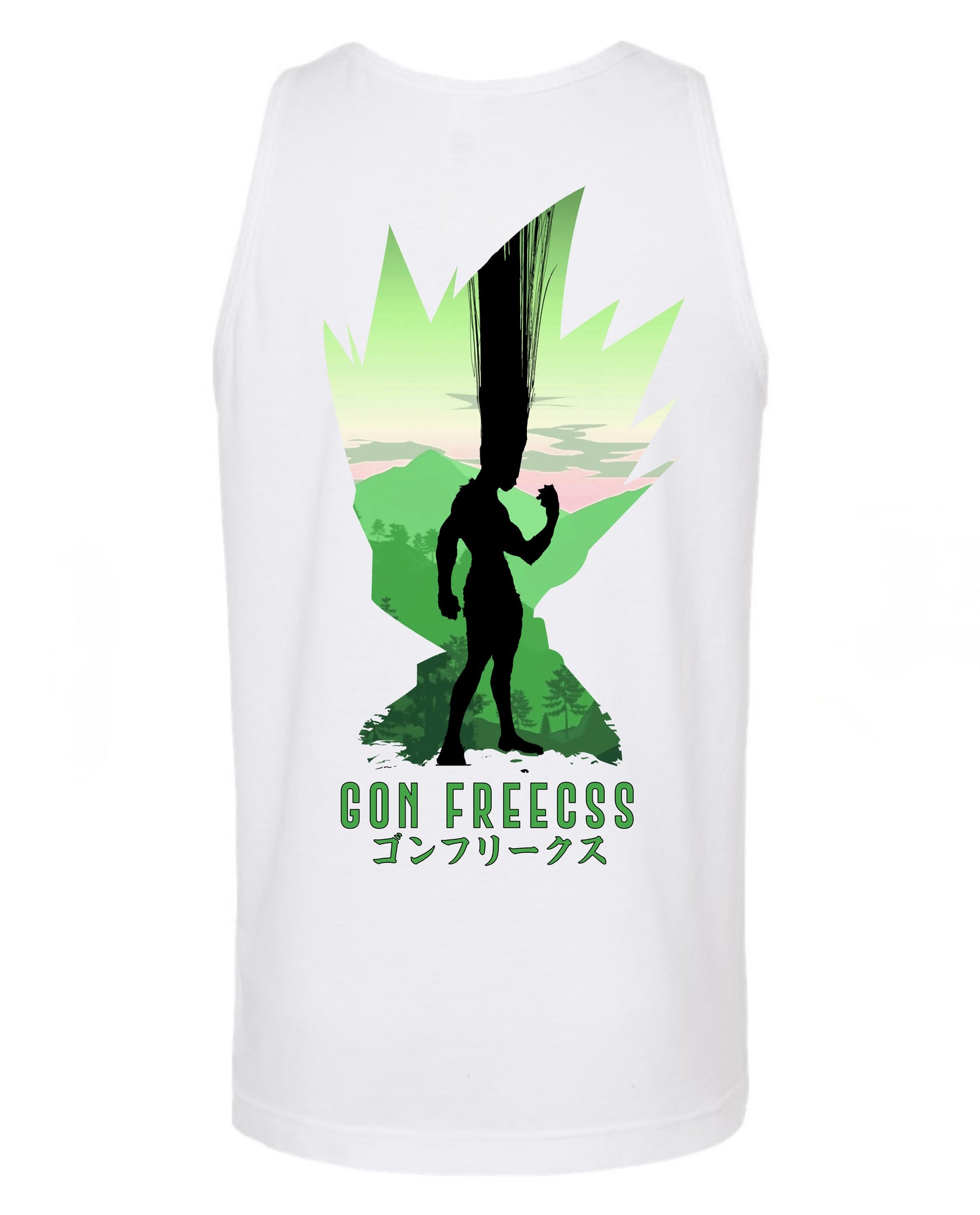 Gon 2 in 1 Tank Top - White