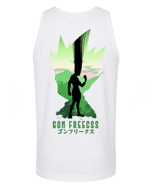 Gon 2 in 1 Tank Top - White