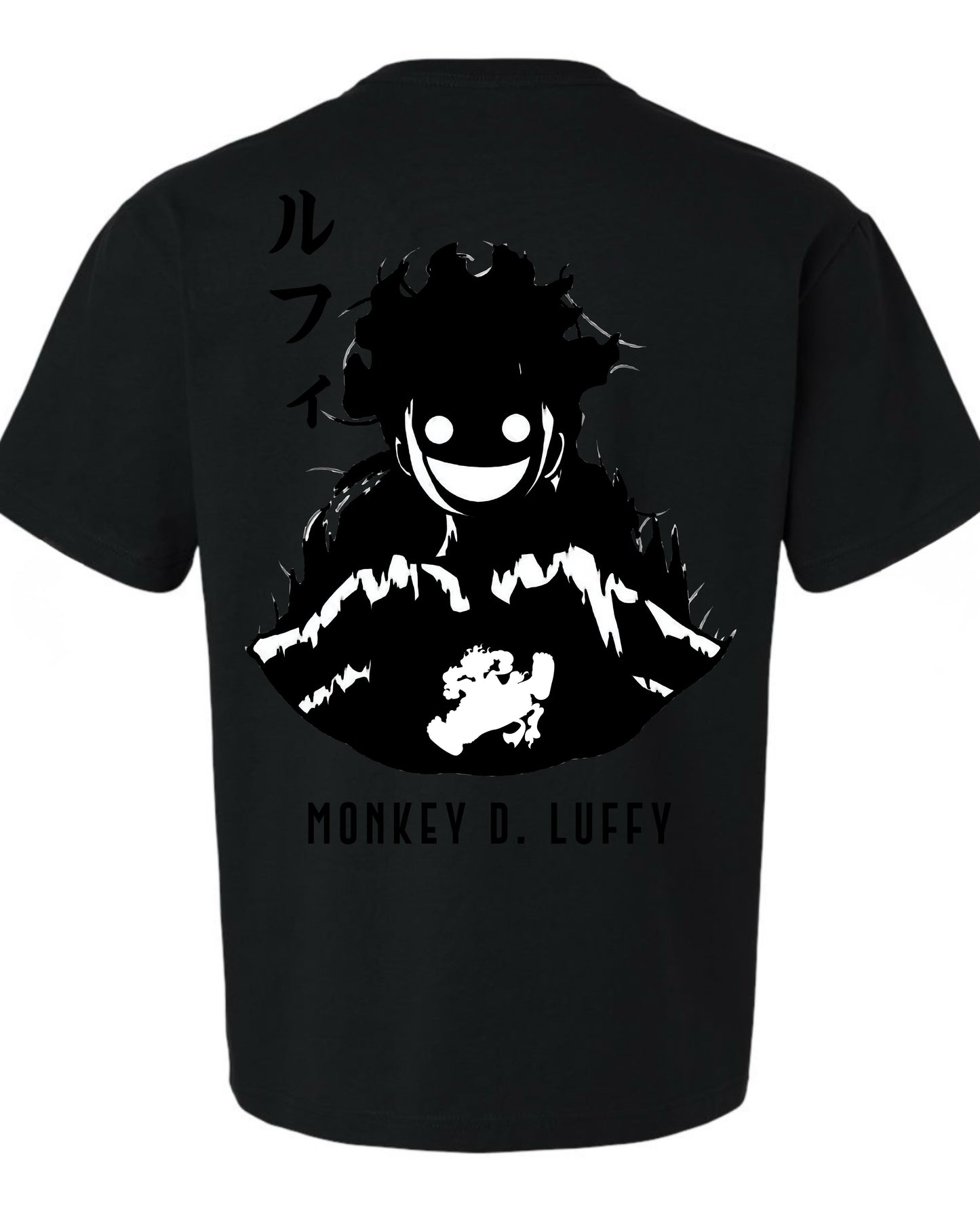 Luffy Sun god Nika T-Shirt - Black