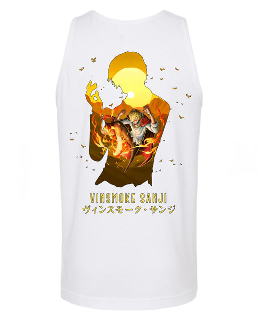 Vinsmoke Sanji Tank Top - White