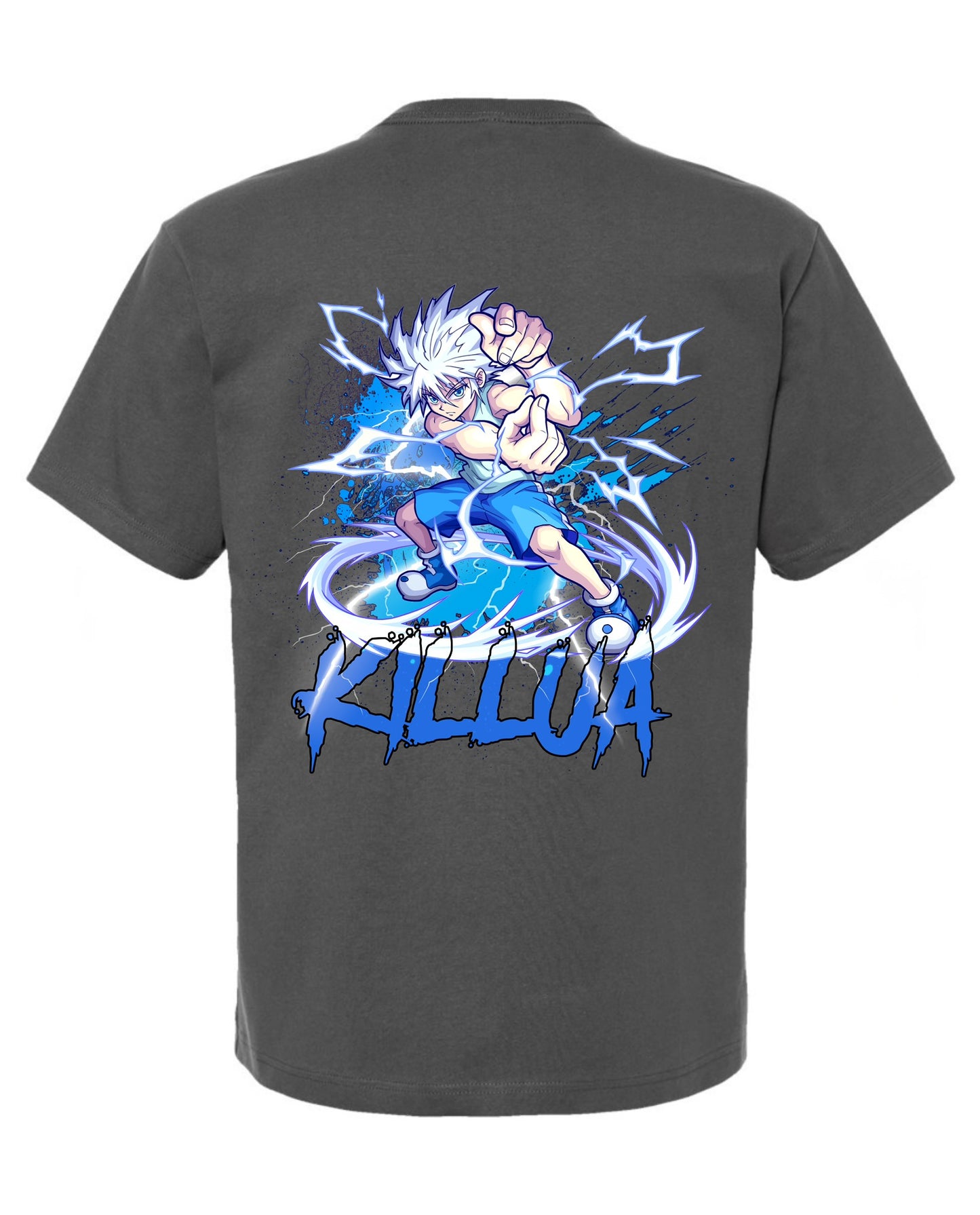 Godspeed Killua T-Shirt - Dark Grey