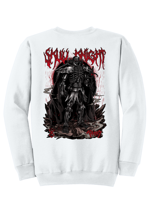 “Skull Night” Embroidered Sweater