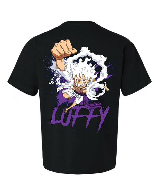 Gear 5 Luffy T-Shirt - Black