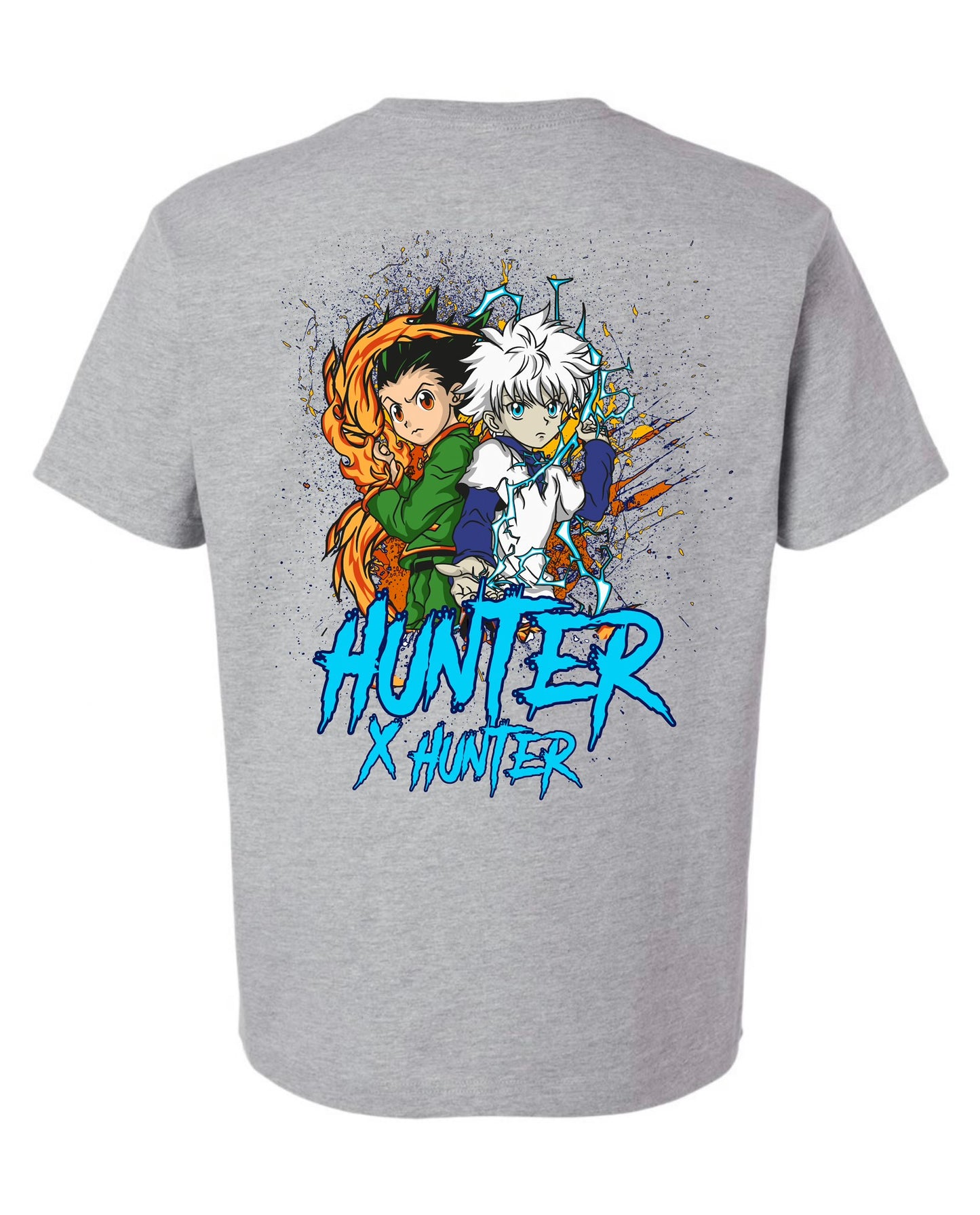 Hunter X Hunter Killua and Gon T-Shirt - Grey