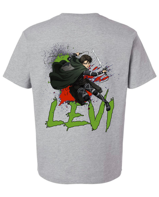 Captain Levi T-Shirt - Grey