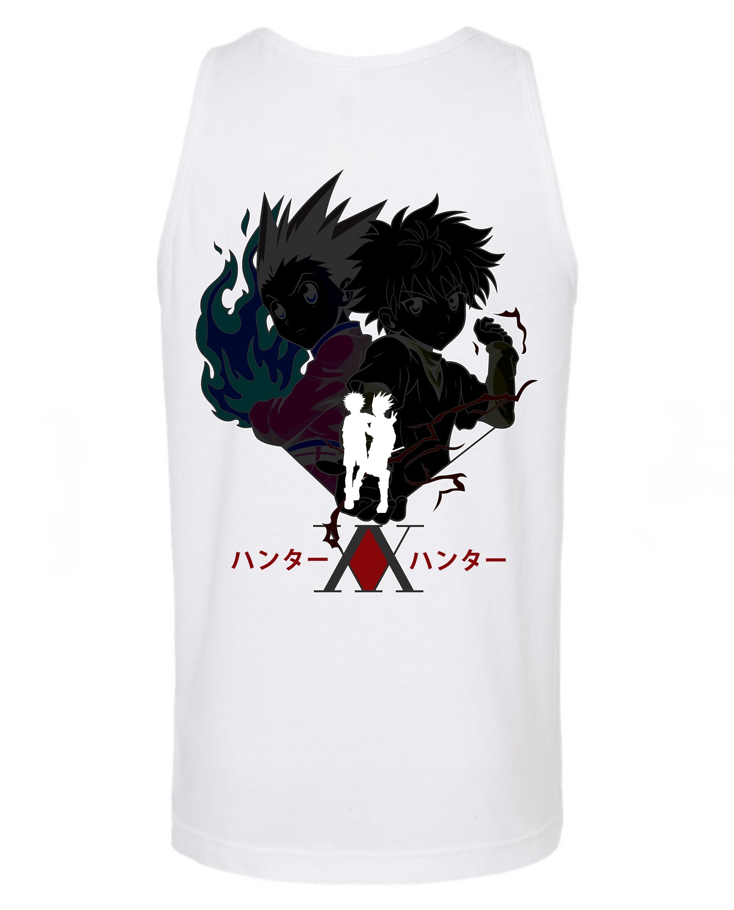 Hunter X Hunter Inverted Tank Top - White