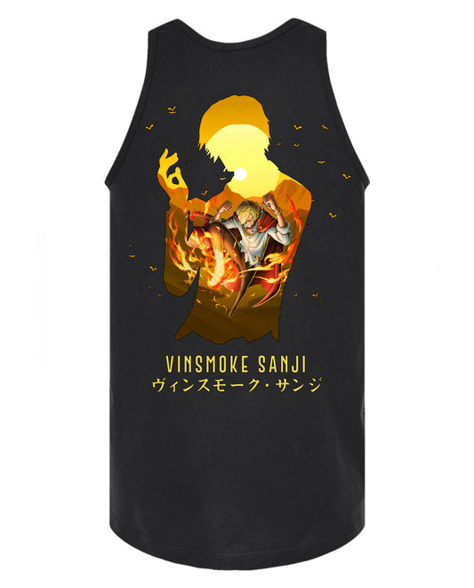 Vinsmoke Sanji Tank Top - Black
