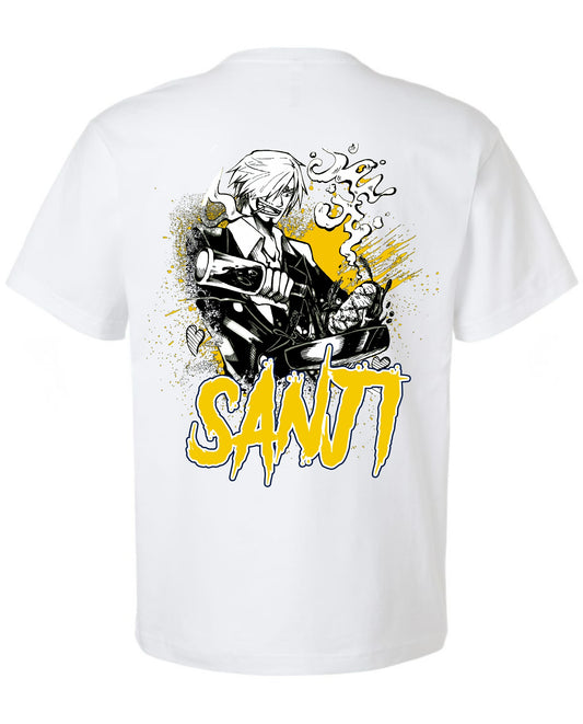 Sanji cooking T-Shirt - White