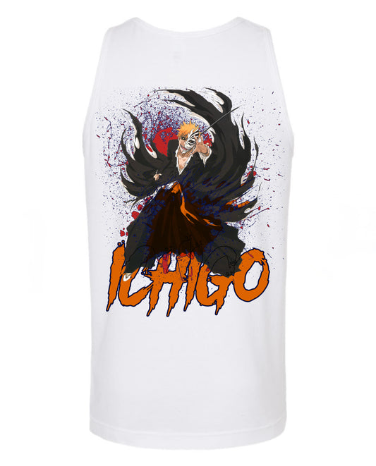 Ichigo Kurosaki Tank Top - White