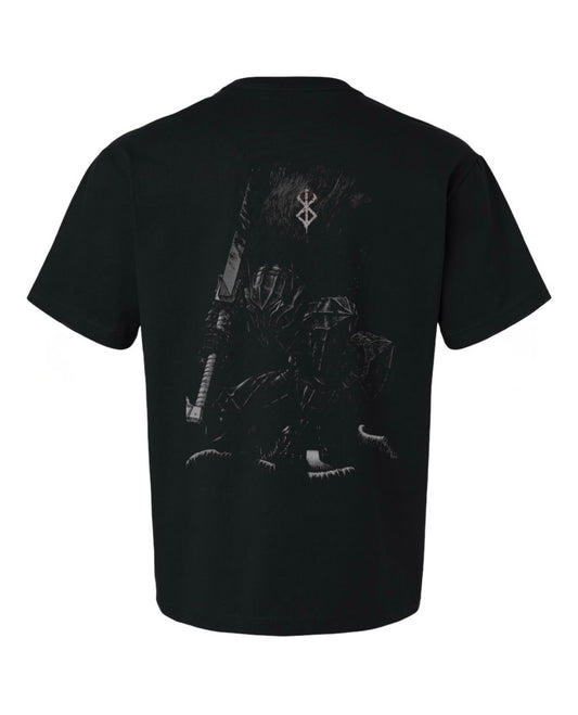 Blacked out Guts Oversized Tee