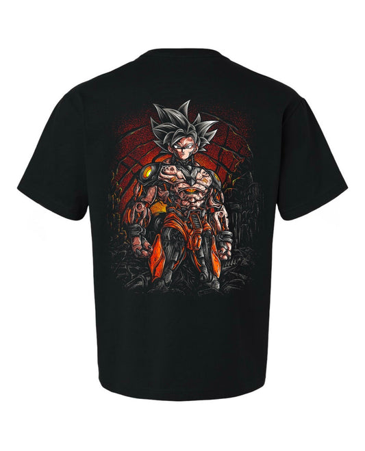 Cyborg Saiyan Oversized Tee