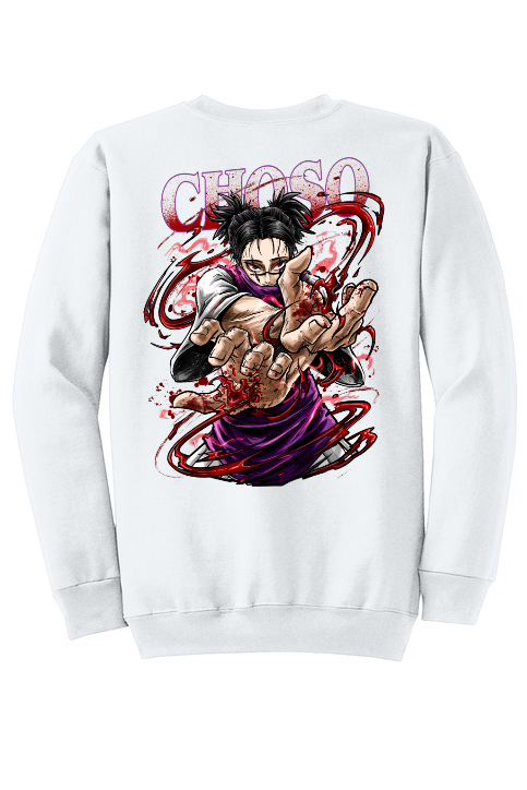 “Blood Manipulation” Embroidered Sweater