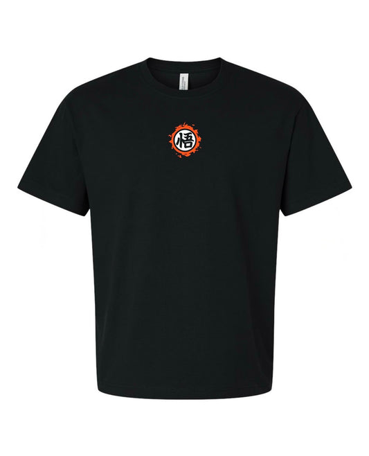 "Orange Saiyan" Oversized Tee