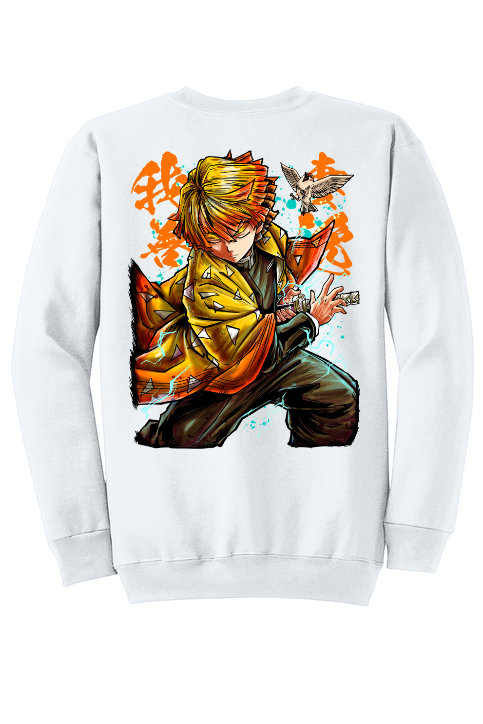 “Zenitsu” Embroidered Sweater