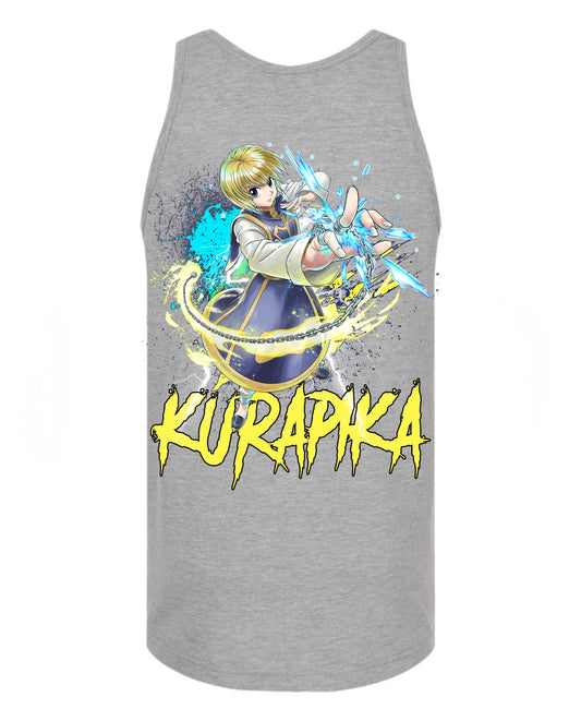 Kurapika splash Tank Top - Grey