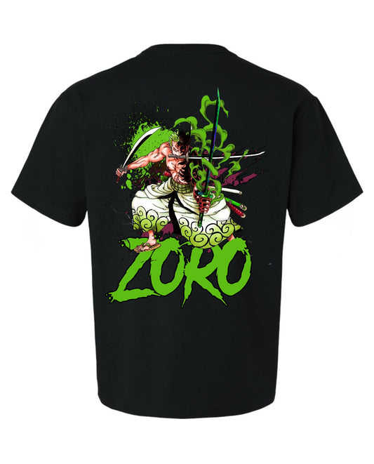 Zoro 3 sword style T-Shirt - Black