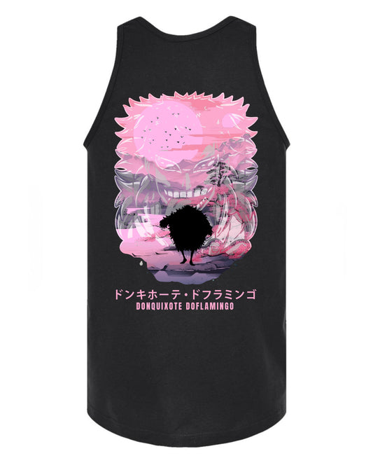 Doflamingo 2 in 1 Tank Top - Black