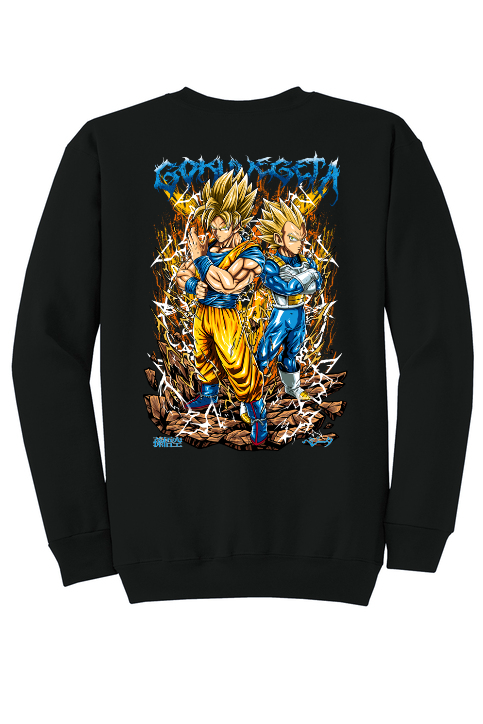 “Saiyan Brothers” Embroidered Sweater