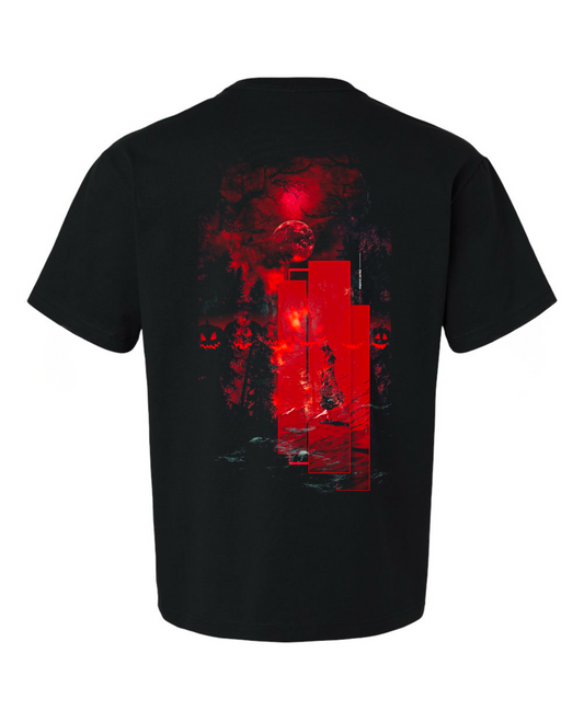 “Crimson Uchiha” Oversized Tee