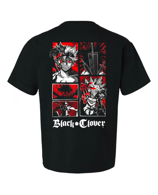 "Half Demon Panel" Oversized Tee