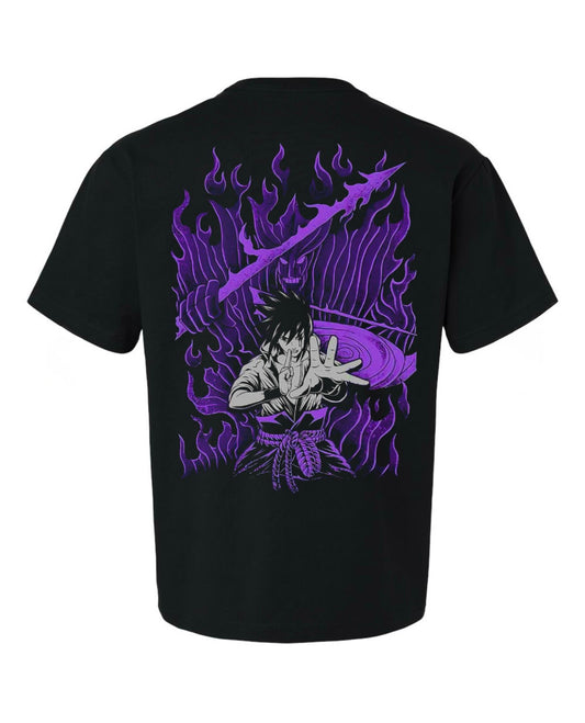 "The Blazing Sharingan" Oversized Tee