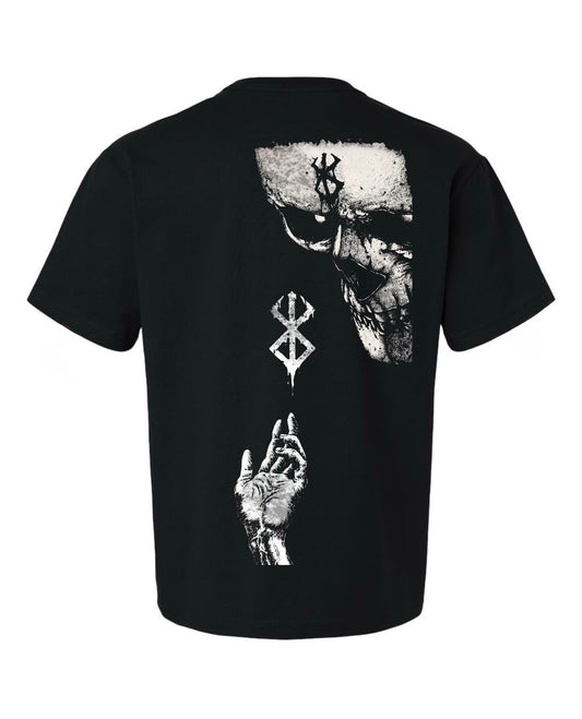 "Seeking Skull" Oversized Tee